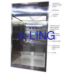 ISO5 Nagative Pressure Unit Unit Dispensing Booth สำหรับอุตสาหกรรมยา / เทคโนโลยีชีวภาพ