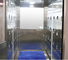 ห้องปฏิบัติการห้องคลีนรูมระดับ 10000 ห้องอาบน้ำฝักบัวสแตนเลสสตีลควบคุม PCL