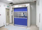 ประตูบานเกล็ด PVC ความเร็วสูง 27m / s อุโมงค์ฝักบัวอาบน้ำอากาศความเร็วสูงพร้อมใบรับรอง CE