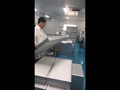 แผ่นกรอง HEPA แบบ V Bank MERV16 พร้อมกรอบพลาสติก ABS พื้นที่ 14 ตร.ม.