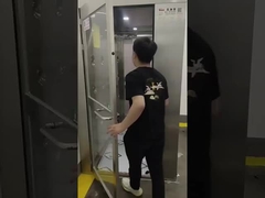 น้ําอากาศห้องพักสะอาดจากสแตนเลสแบบที่กําหนดเอง ด้วยระบบกรองอากาศ HEPA