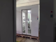 ประหยัดพลังงาน 380V ระเบียงอาบน้ําอากาศด้วยแสง LED และการควบคุม PLC ของหลอดไฟ UV