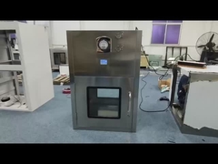 Cusmoter สแตนเลสสตีล 304 คลีนรูมผ่านกล่องพร้อมตู้เครื่องมือ