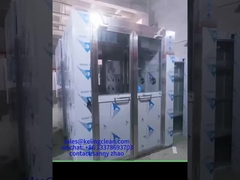 ห้องอาบอากาศ SUS304 พร้อมความเร็วลม 20-25 ม./วินาที และชนิดประกอบแบบโมดูล