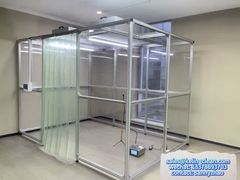 Modular Softwall Clean Room ห้องปฏิบัติการ Clean Booth ติดตั้งง่าย