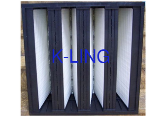 ความจุฝุ่น สายกรอง FiberGlass V Bank กับ EVA Gasket สายกรอง สายกรอง สายกรอง