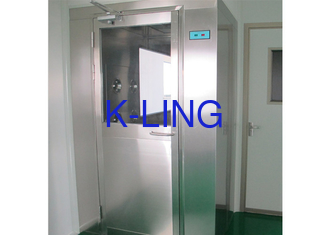 โชว์อากาศห้องสะอาดที่ควบคุมโดย PLC ด้วยกรอง HEPA และความดันอากาศ 200 Pa
