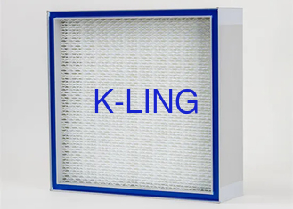 AB Glue Seal HEPA Air Filter ด้วยประสิทธิภาพการกรอง 99.97% และความเร็วอากาศ 0.45m/S
