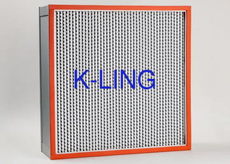 Hepa Filter 99.995% 0.3um HEPA Air Filter พร้อมเครื่องปรับผนึกคลอม AB และความทนทานต่ออุณหภูมิสูง