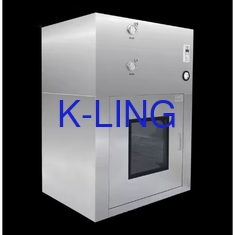 การไหลของอากาศ 0.45m/s ± 20% อุปกรณ์ห้องสะอาดที่มีระบบควบคุม PLC และระดับการทําความสะอาดระดับ ISO5 ระดับ A