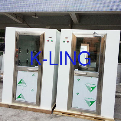 ห้องอาบน้ำอากาศสแตนเลสสตีลพร้อมปุ่มหยุดฉุกเฉิน ความจุ 1-2 คน ความถี่ 50Hz/60Hz