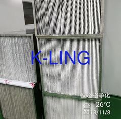 Aluminum Frame CleanRoom Mini-plated HEPA Filter for Pharmaceutical Industry
