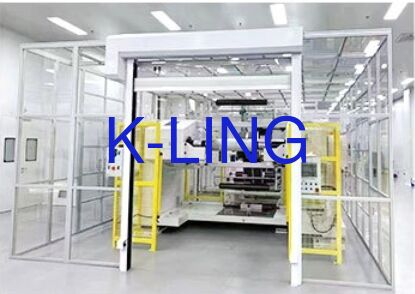 ระบบห้องสะอาดแบบ ISO ชั้น 5 ถึงชั้น 8 ที่มีผนังอ่อนสนับสนุนการใช้งานห้องสะอาดและความต้องการสิ่งแวดล้อมที่ควบคุมได้