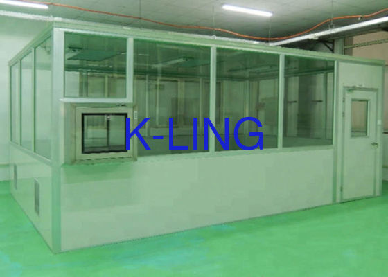 ห้องคลีนรูมแบบโมดูลาร์ Class100-Class100000 พร้อมชุดกรองพัดลม (FFU) และห้องคลีนรูมผนังซอฟต์วอลล์ป้องกันไฟฟ้าสถิต