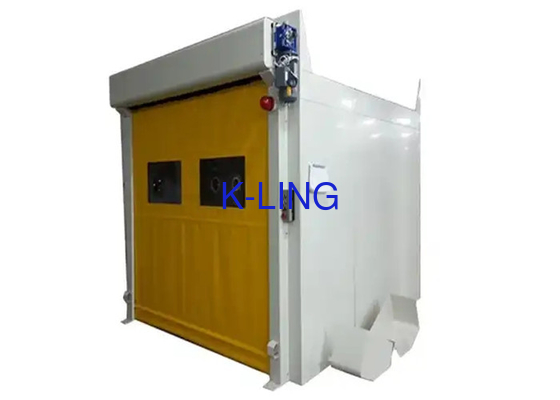 หน้าจอเริ่มต้น Air Shower Tunnel Rapid Shutter Door ส่งสินค้า