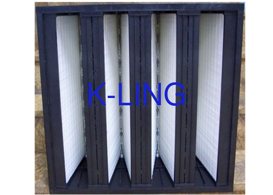 ความจุฝุ่น สายกรอง FiberGlass V Bank กับ EVA Gasket สายกรอง สายกรอง สายกรอง