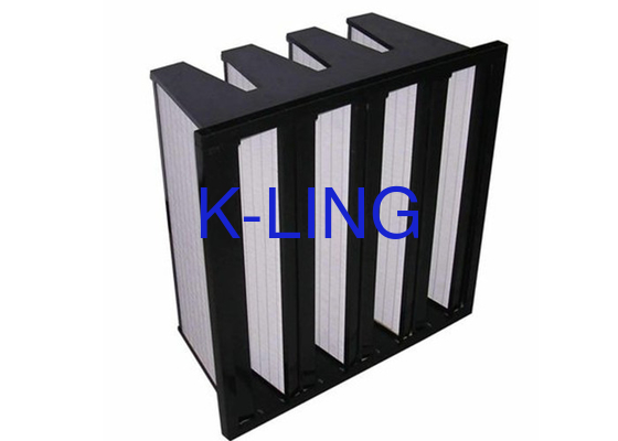 ความจุฝุ่น สายกรอง FiberGlass V Bank กับ EVA Gasket สายกรอง สายกรอง สายกรอง