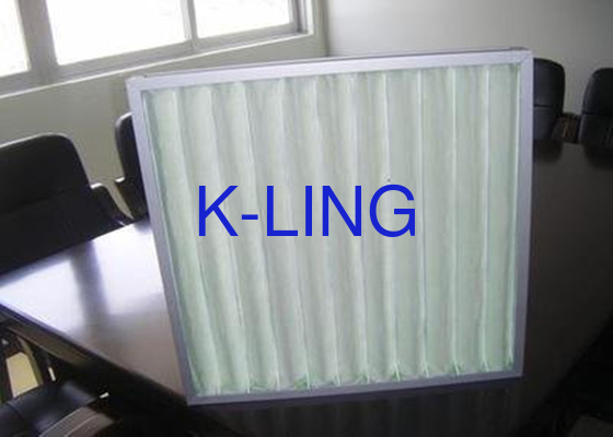 ประสิทธิภาพ G4 เครื่องกรองอากาศแผ่น pleated ด้วยขนาดและกรอบที่กําหนดเอง