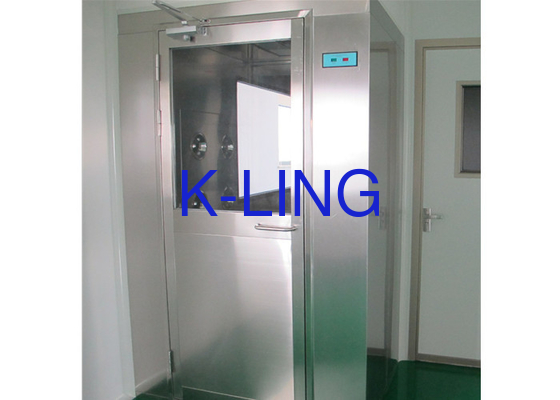โชว์อากาศห้องสะอาดที่ควบคุมโดย PLC ด้วยกรอง HEPA และความดันอากาศ 200 Pa