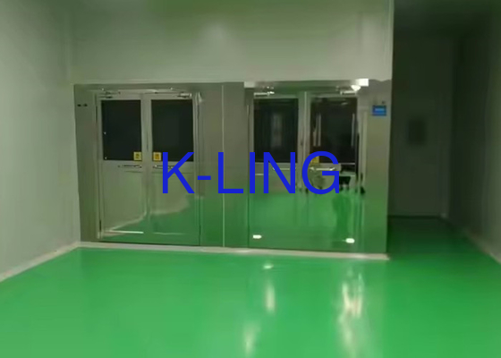 น้ําอาบน้ําอากาศทางเข้าอัตโนมัติ พร้อมไฟ LED / เปิดประตูกระจกกรอบ SS