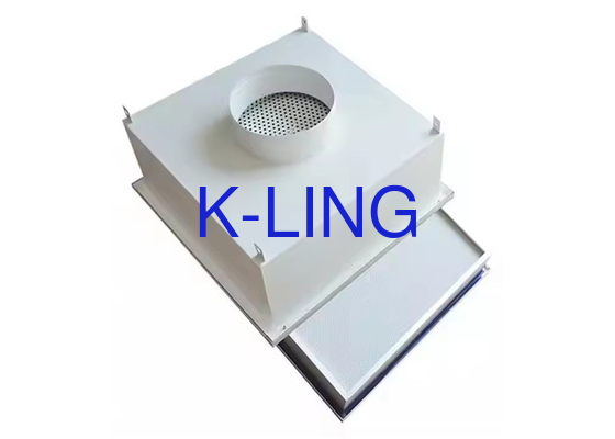 กล่องกรอง HEPA ที่กําหนดเอง พร้อมกระแสอากาศ 200CFM และ DOP Port