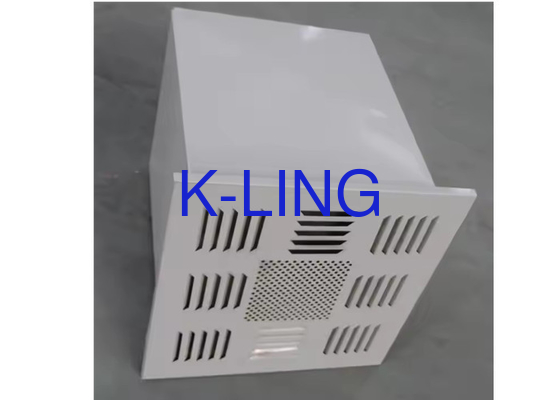 200 CFM กระปุกเคลือบเหล็ก HEPA กล่องกรองที่มีระดับเสียงต่ํา ≤50dB และอายุการใช้งานยาว
