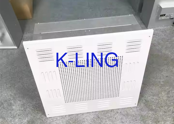 200 CFM กระปุกเคลือบเหล็ก HEPA กล่องกรองที่มีระดับเสียงต่ํา ≤50dB และอายุการใช้งานยาว