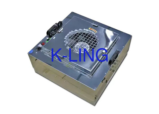 หน่วยกรองพัดลมความดัน 110V ด้วยการบริโภคพลังงาน 50W และวัสดุ SS