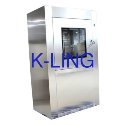 กล่องผ่านขนาดที่กําหนดเอง พร้อมอาบน้ําอากาศ และความเร็วอากาศ 23-25m / s