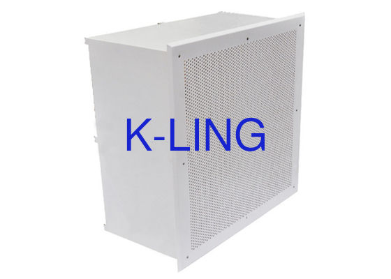 ฝ้าเพดานและประสิทธิภาพสูง HEPA Terminal Filter Diffuser สำหรับคลีนรูม