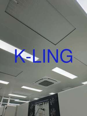 การประกอบและถอนตัวอย่างรวดเร็ว ห้องสะอาดผนังอ่อนด้วยการกรอง Hepa 99.99% @ 0.3um และห้องสะอาดแบบโมดูลที่มีสแตนเลสเคลือบด้วยผง