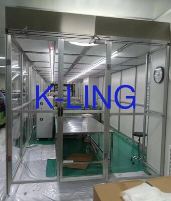 ISO 5 ห้องสะอาดแบบโมดูล ออกแบบด้วยพื้น PVC และระดับเสียงต่ํากว่า 65 dB รับรองมาตรฐานควบคุมการปนเปื้อนอย่างเข้มงวด