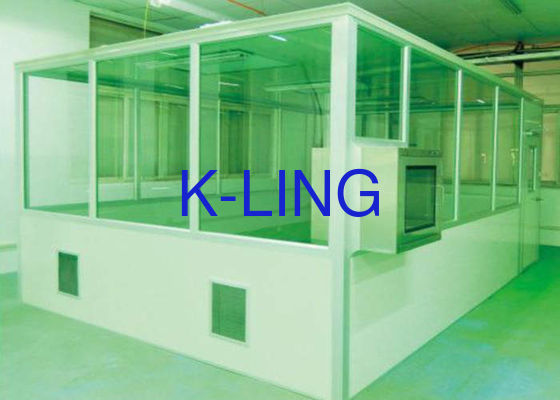 ห้องคลีนรูมแบบโมดูลาร์ Class100-Class100000 พร้อมชุดกรองพัดลม (FFU) และห้องคลีนรูมผนังซอฟต์วอลล์ป้องกันไฟฟ้าสถิต
