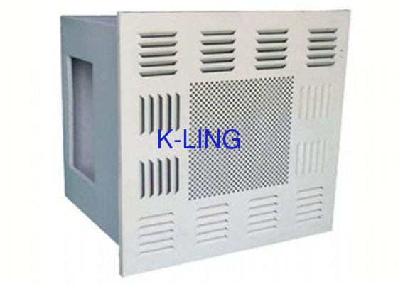พลาสติก Spry Steel Diffuser แผ่นฝ้าเพดานกล่องกรอง HEPA Class 100 ระบบกรอง HEPA