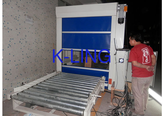 PLC ควบคุมอุโมงค์ฝักบัวอาบน้ำพร้อมลูกกลิ้งลำเลียง Line / Auto Slide Door