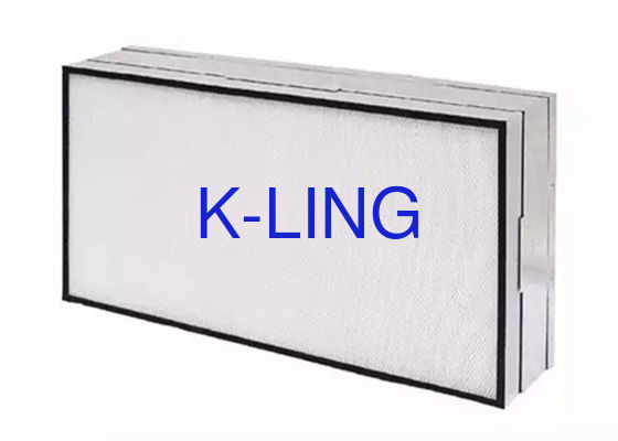 แผ่นกรองอากาศ HEPA แบบจีบขนาดเล็กโดยไม่มีตัวคั่นสำหรับการเปลี่ยนชุดกรองพัดลม