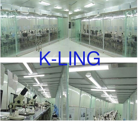 ห้องคลีนรูมความชื้นสูงตู้ไหลลามิเนตพร้อมผนังฟิล์ม PVC