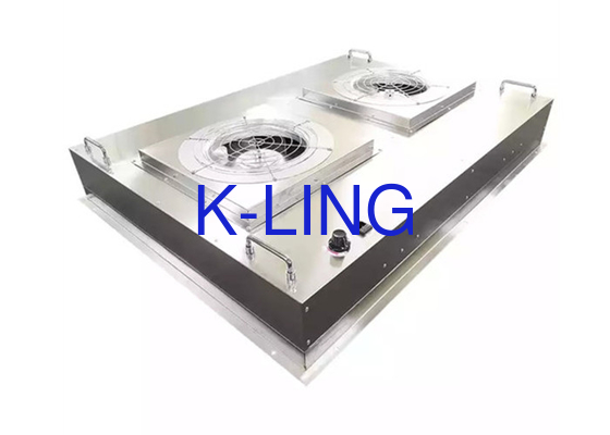 110V หน่วยกรองแฟน FFU กับกรอง Hepa สําหรับกรองอากาศ