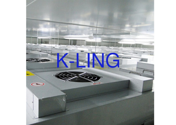 อุปกรณ์กรองอากาศที่ประสิทธิภาพ หน่วยกรองพัดลมติดผนัง 1225 X 615 X 350mm