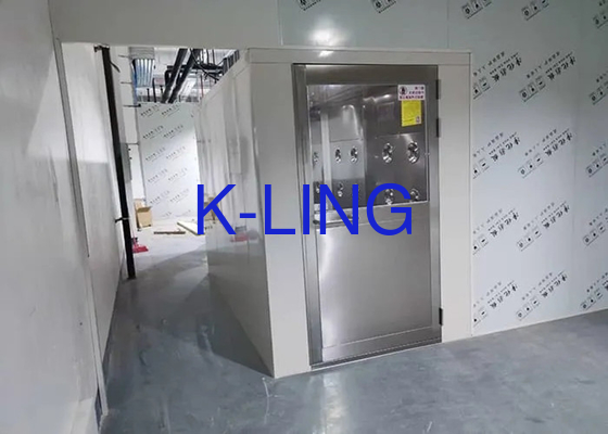 พลังงานไฟฟ้า 220V 50Hz ห้องสะอาดอาบน้ําอากาศ ระดับเสียง ≤60 DB ปรับแต่ง