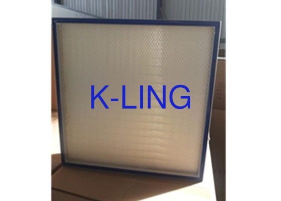 เฟิลเตอร์อากาศ HEPA ด้วย AB Glue Seal EVA Gasket ประสิทธิภาพ 99.97% การออกแบบแบบมินิพับ