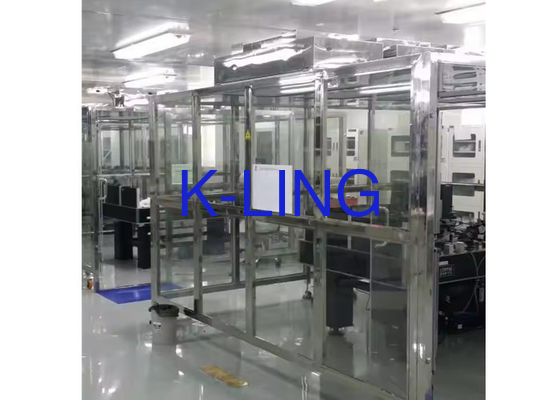 ง่ายที่จะติดตั้ง Polishing Softwall ห้องสะอาดสําหรับการผลิตยา