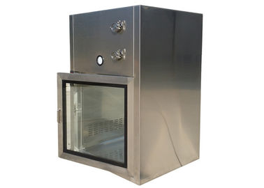 OEM SS 201 Dynamic Cleanroom Pass Box พร้อมซอฟต์แวร์คอมพิวเตอร์ Interlocking Door