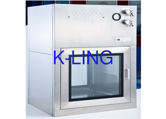 ห้องคลีนรูมแบบไดนามิกผ่านกล่องพร้อมอินเตอร์ล็อคแบบแม่เหล็กไฟฟ้า