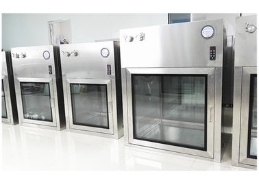 ที่กำหนดเอง SUS304 แบบไดนามิก Cleanroom ผ่านกล่องสำหรับเภสัชกรรม GMP การประชุมเชิงปฏิบัติการ