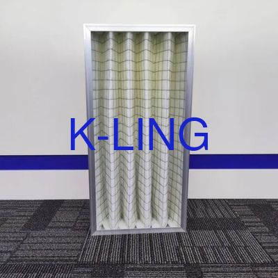 การก่อสร้างกรองแผ่น ความต้านทานสุดท้าย 150-250 แผ่น pleated ปรีฟิลเตอร์