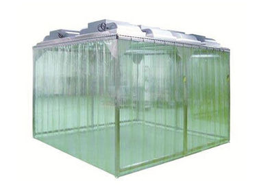 บูธห้อง Cleanroom Softwall แบบพกพาคลาส 1000 สำหรับอุตสาหกรรมอาหารเครื่องดื่ม