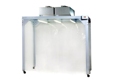 เหล็กเคลือบพีซีพาวเวอร์คลีนวอลล์คลีนบูธควบคุมสำหรับการทดสอบวัสดุ