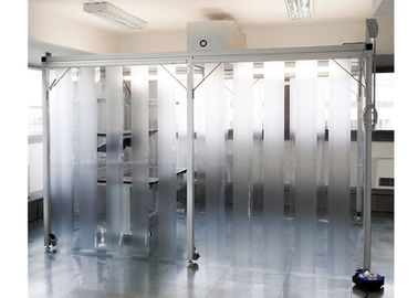 SUS304 / SS304 Class 100 ร้านขายยาห้องคลีนรูมพร้อมม่านพลาสติก PVC