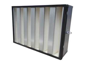 แผ่นกรองอากาศ HEPA อุตสาหกรรมขนาดกะทัดรัดสำหรับ Cleanroom ระบบ HVAC 592 X 490 X 292 มม